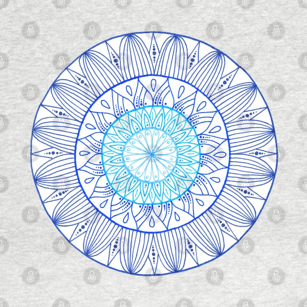 Blue Mandala by calenbundalas